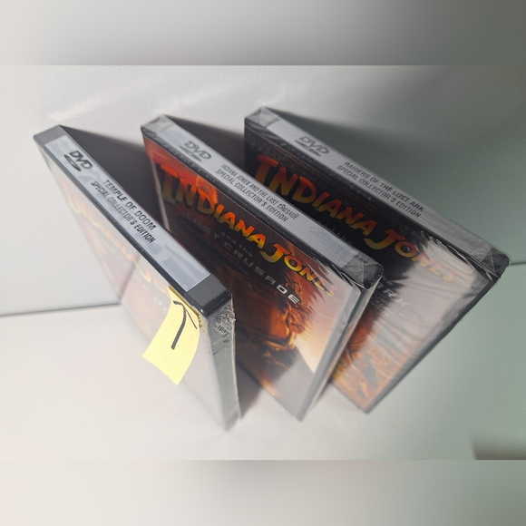 Indiana Jones 3 movies dvd with slipcover - Picture 10 of 12